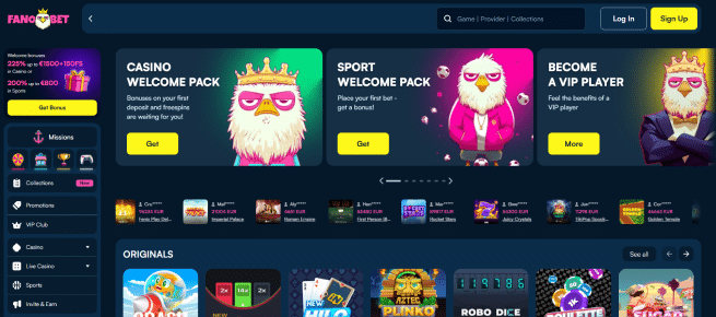 FanoBet casino betrouwbaar